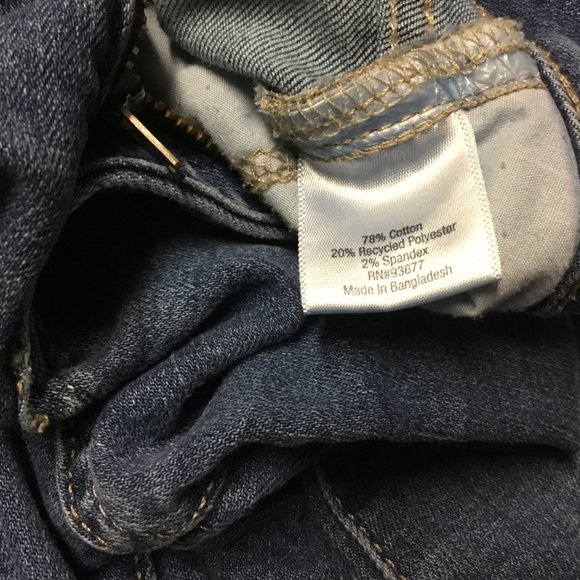 Dark Denim Bermuda Shorts Sz 8 - Picture 5 of 5